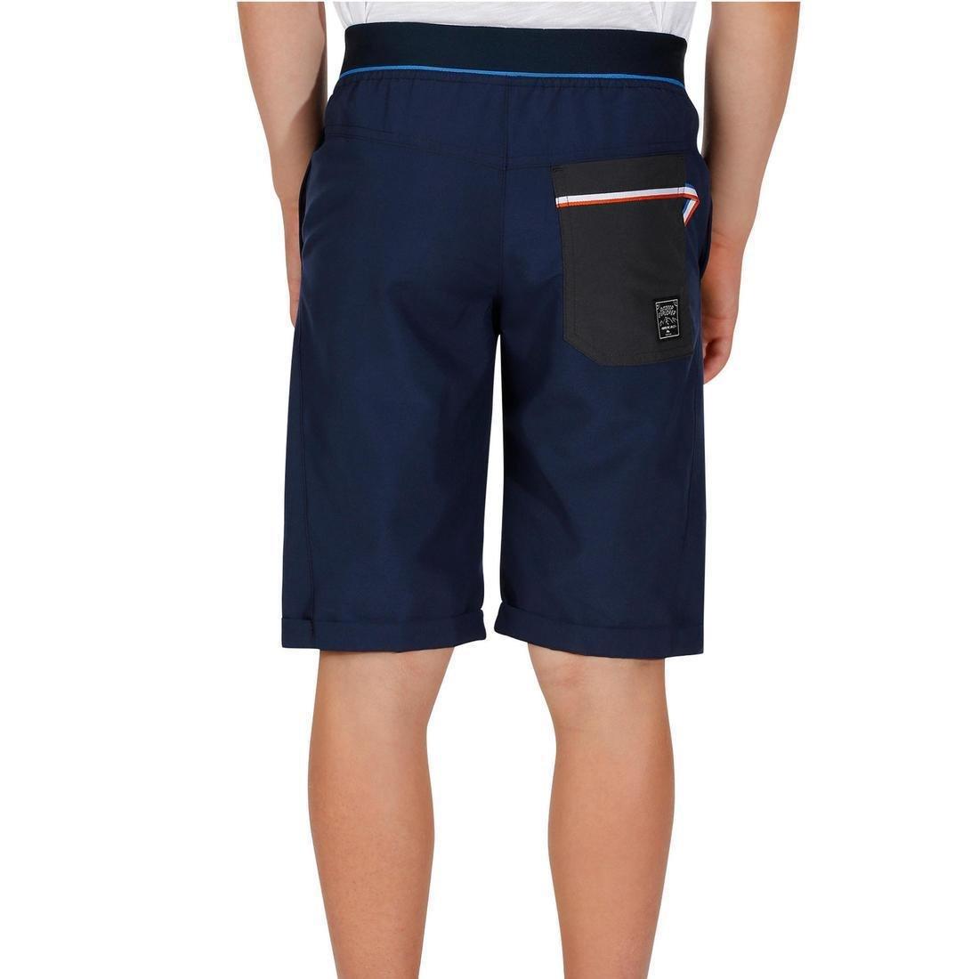 QUECHUA - Kids' Hiking Shorts, Graphite