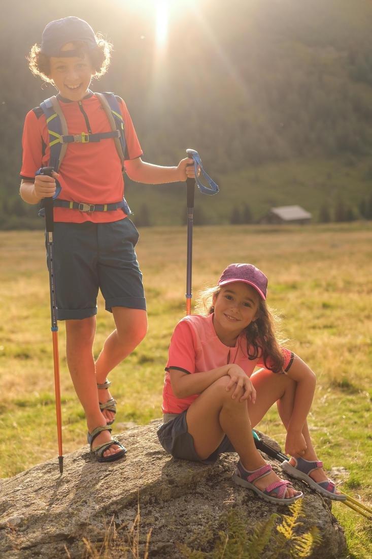 Kids' Hiking Shorts, Graphite, , large image number 16