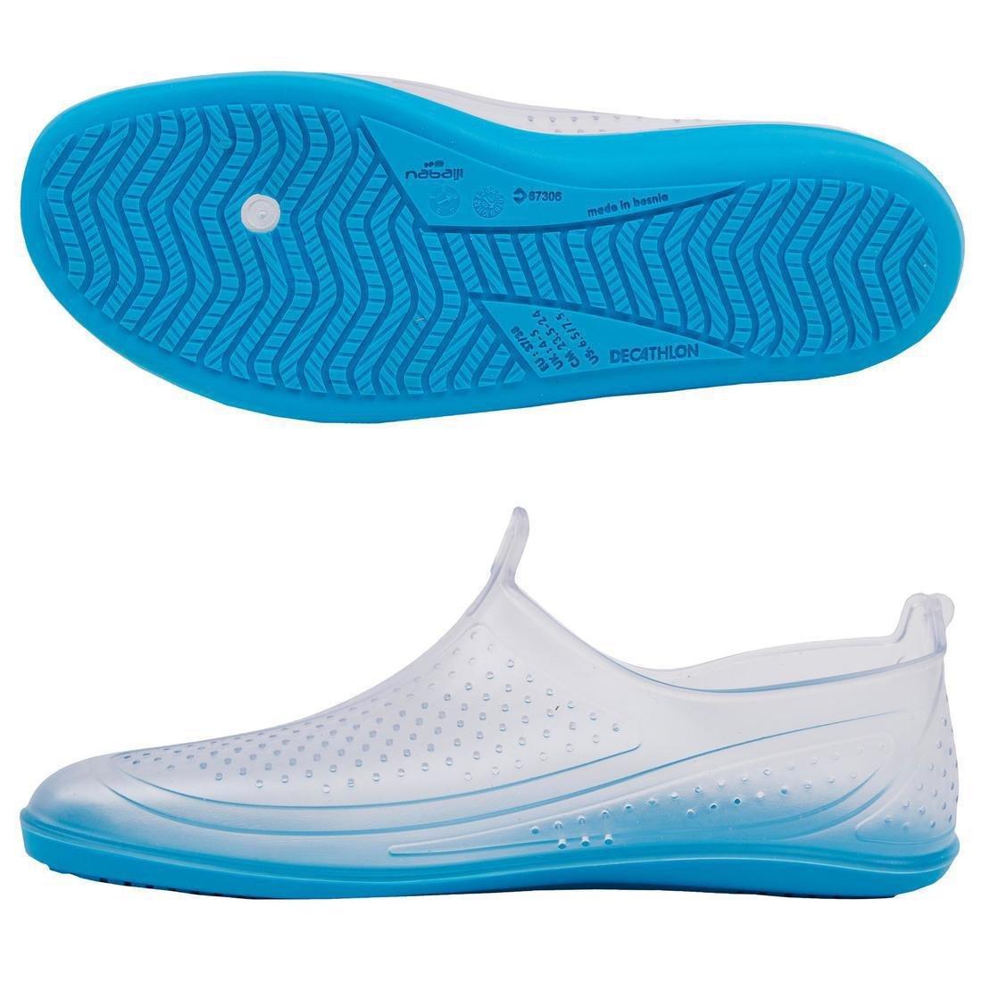 Aquabiking-Aquafit Water Shoes Aquafun Transparent, Blue, No Color, medium
