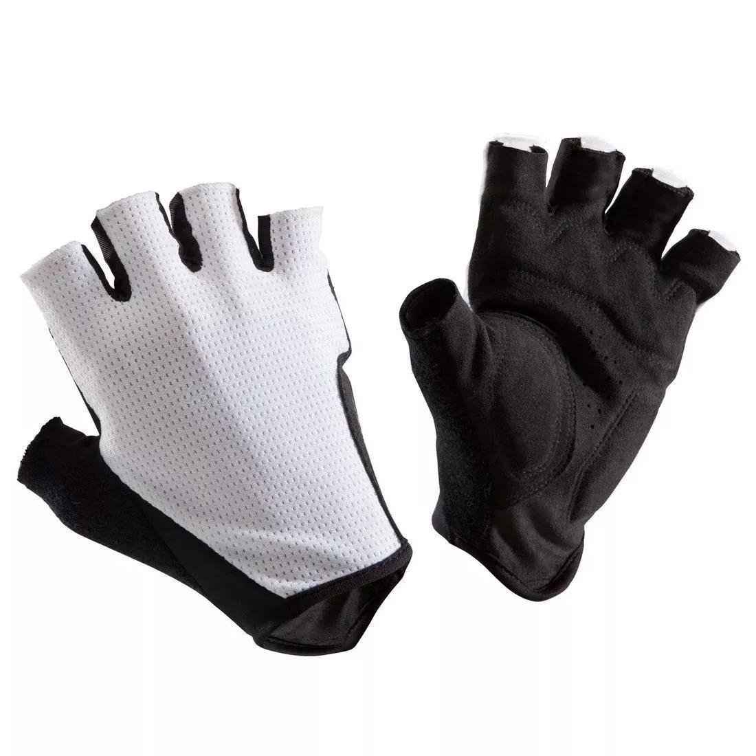 Road Cycling Glove500, Fluo Lime Yellow, , large image number 6