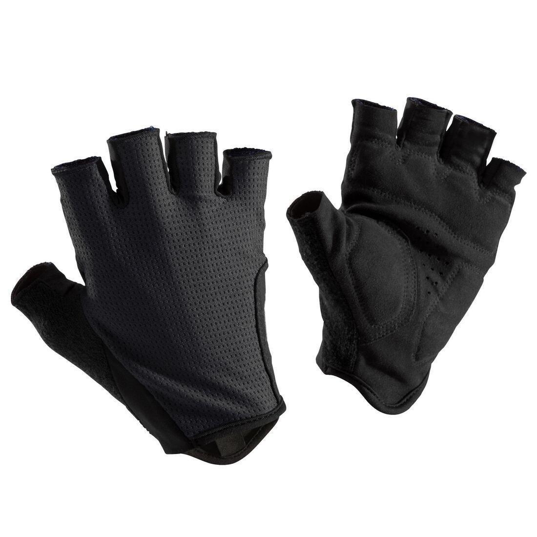 VAN RYSEL - Road Cycling Gloves 500, Black