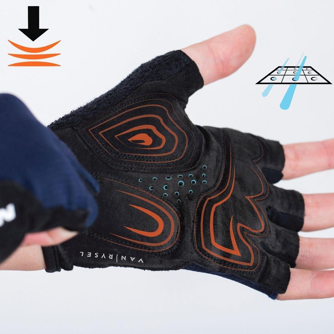 Road Cycling Gloves 500, Black, , large image number 6