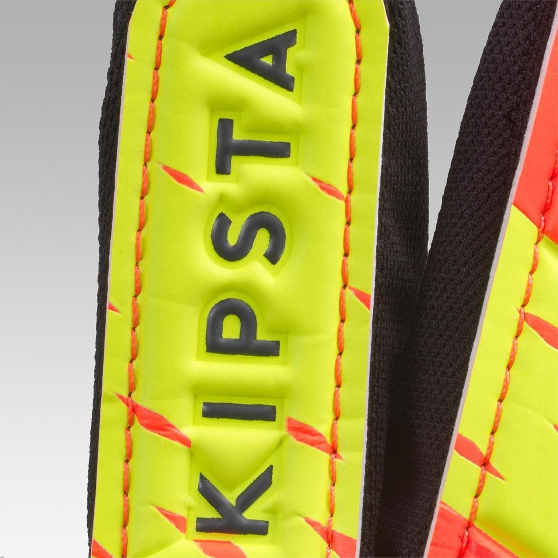 FirstKids Football Goalkeeper Gloves, Fluo Blood Orange, No Color, large image number 5