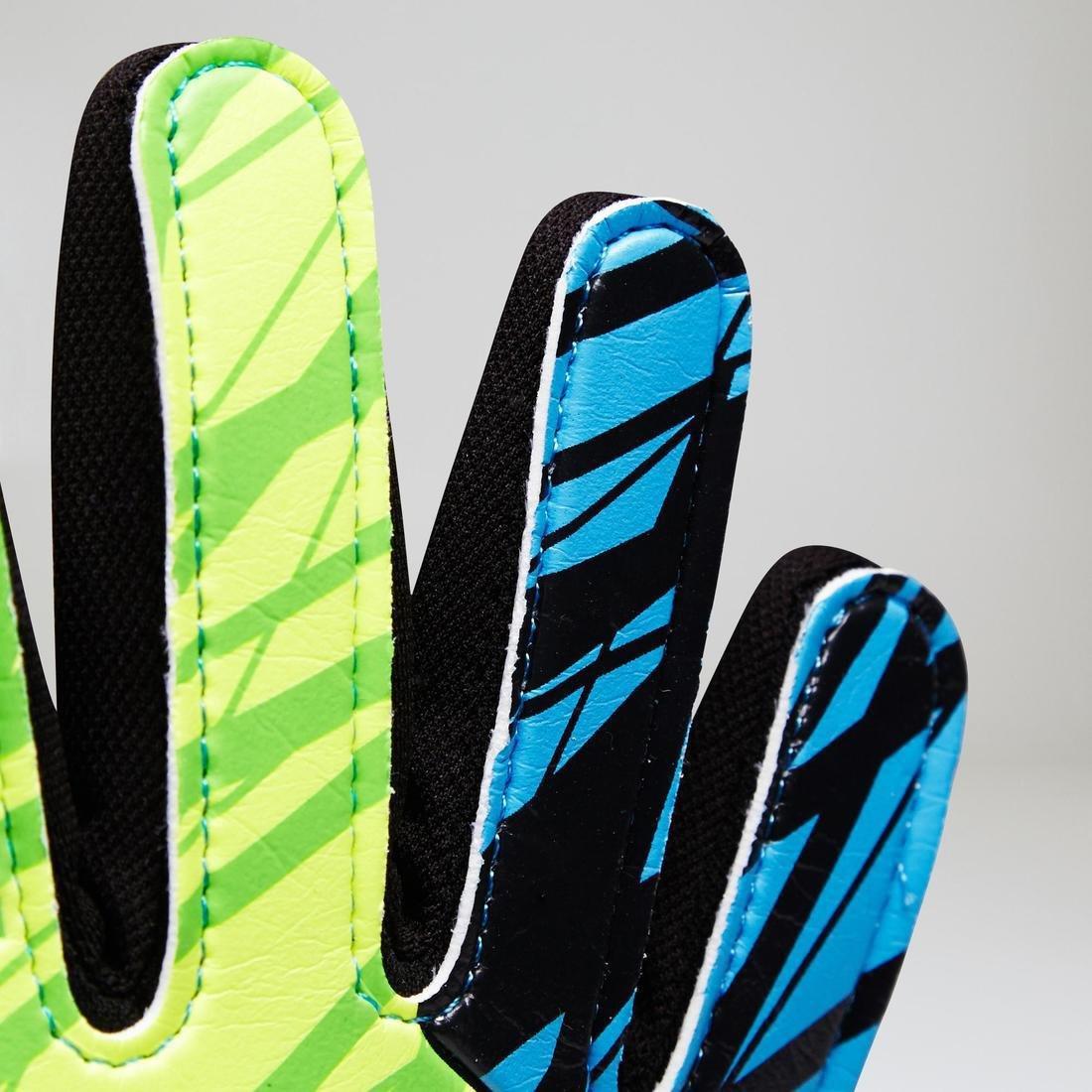 FirstKids Football Goalkeeper Gloves, Fluo Blood Orange, , large image number 10