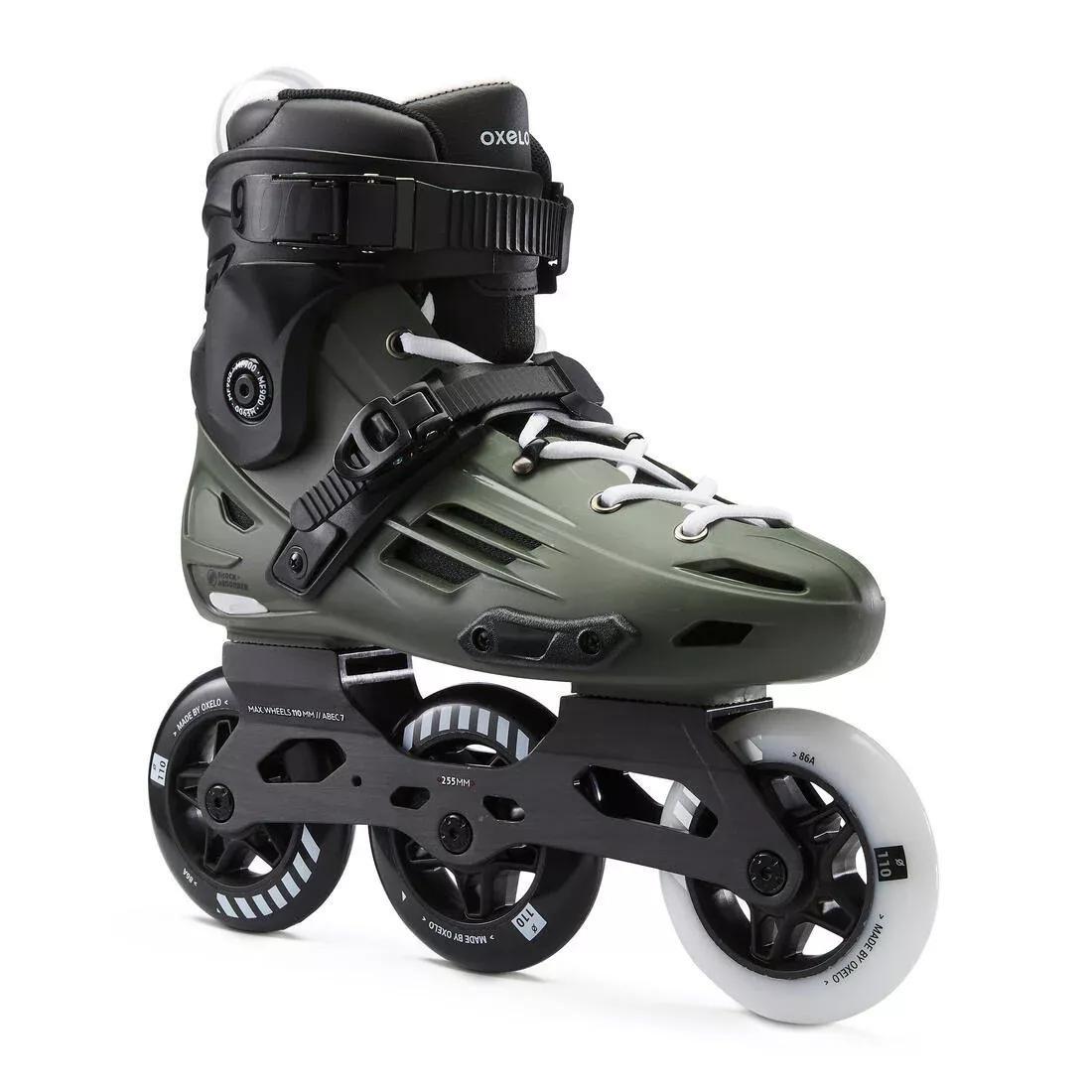 Unisex Hardboot Freeskate Skates - Mf900, Khaki, , large image number 0