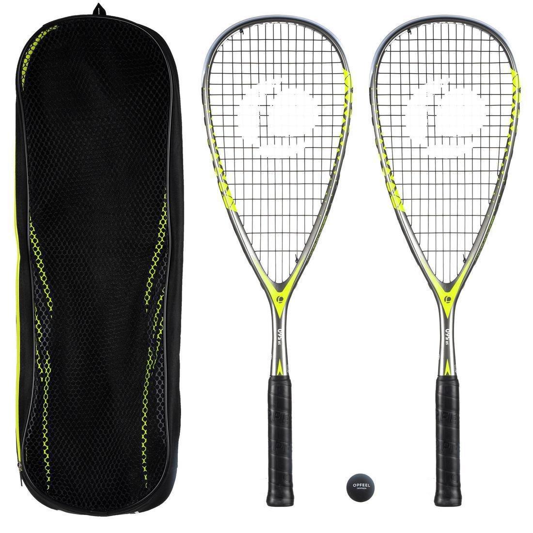 Sr 560 Club Set (2 Rackets, Red Dot Ball And Bag), Black, No Color, large image number 0