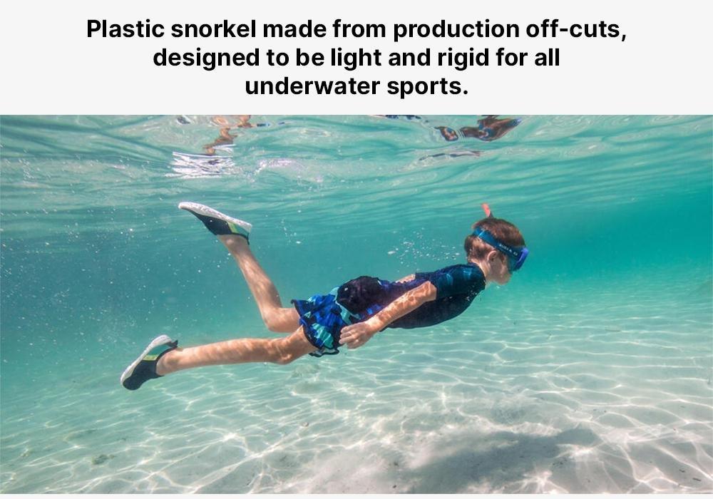 Snorkelling Snorkel SNK 500 JR Kids, Storm Grey, No Color, medium