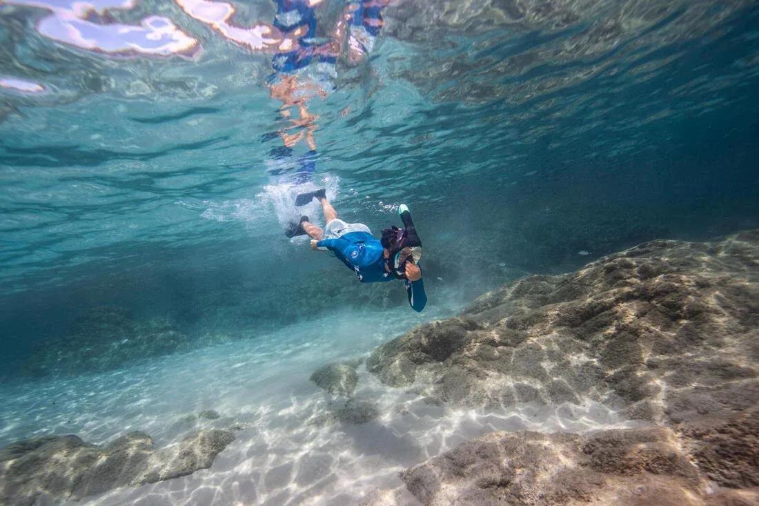 Adult Dive Mask - Easybreath 900, Blue, No Color, large image number 12