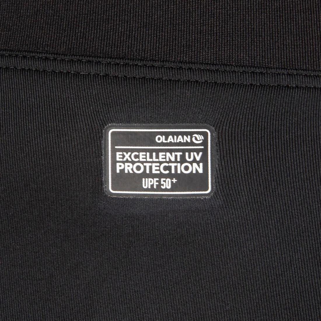 100 Men's Anti-Uv Surfing Leggings, Black, No Color, large image number 5