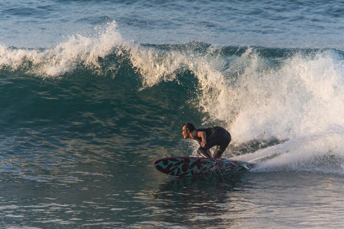 100 Men's Anti-Uv Surfing Leggings, Black, No Color, large image number 10