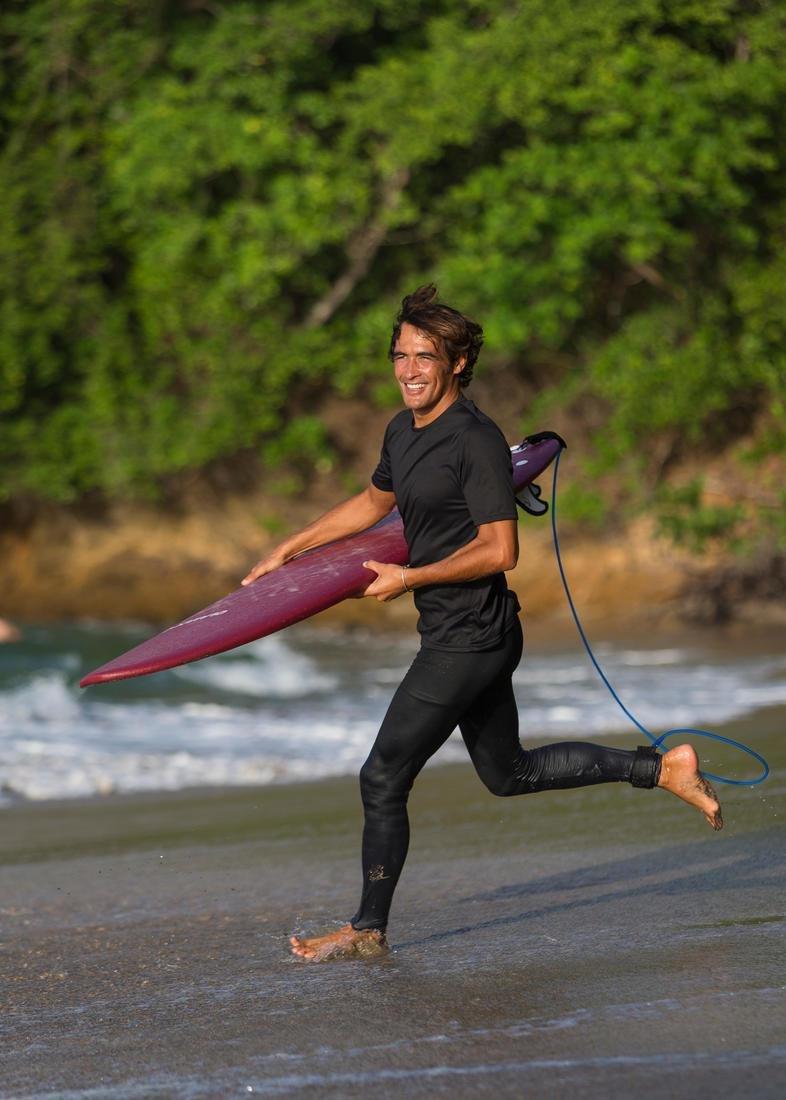 100 Men's Anti-Uv Surfing Leggings, Black, No Color, large image number 12
