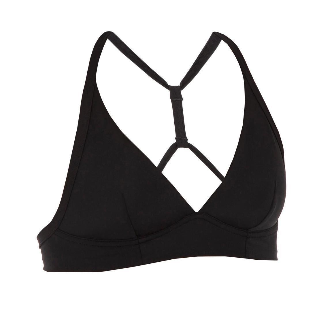 Swimsuit Top With Double-Adjustable Back Bea, Black, No Color, large image number 1