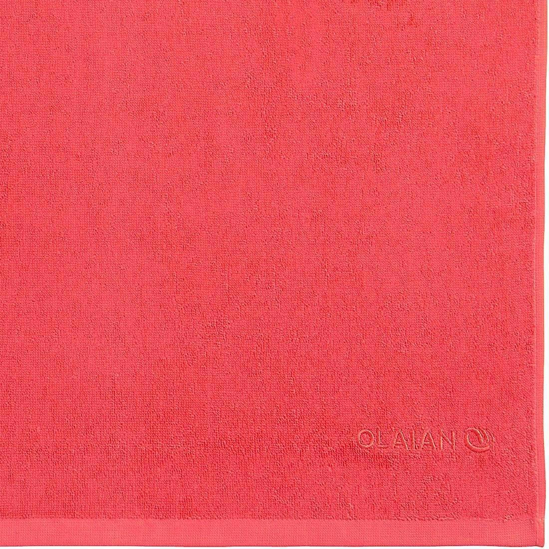 TOWEL S 90 x, Fluo Coral Orange, No Color, large image number 3