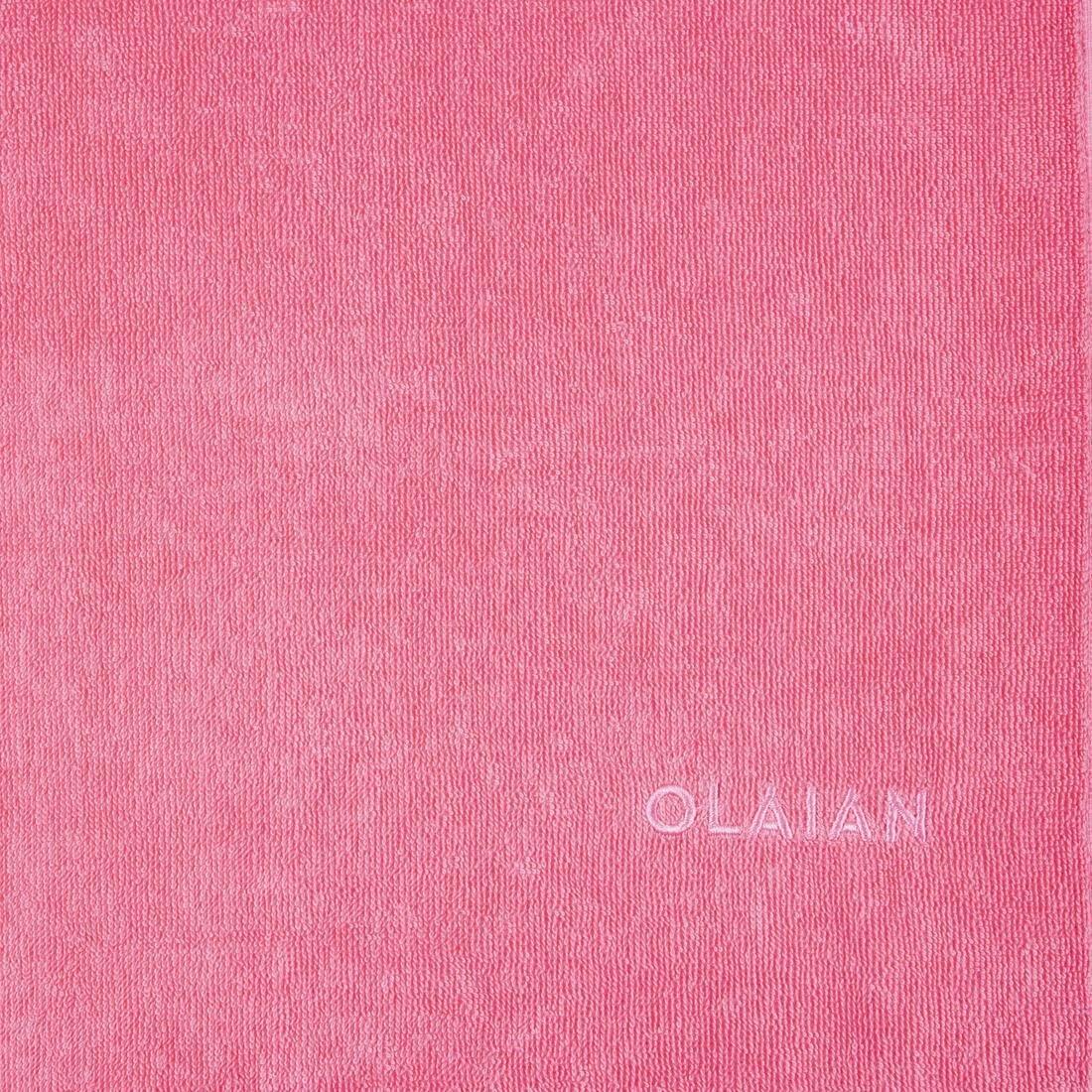 TOWEL, Fluo Coral Orange, No Color, large image number 7