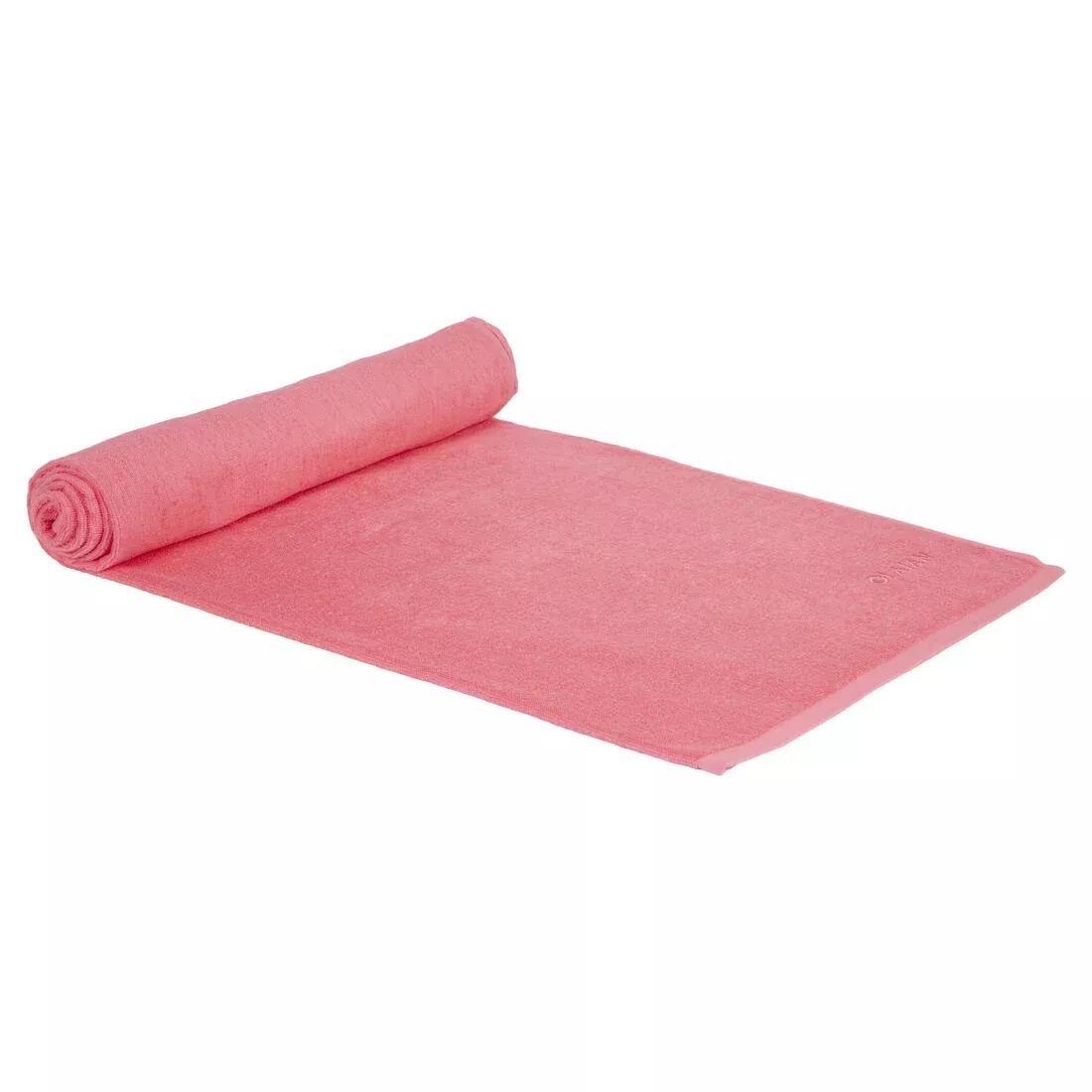 TOWEL, Fluo Coral Orange, No Color, large image number 10
