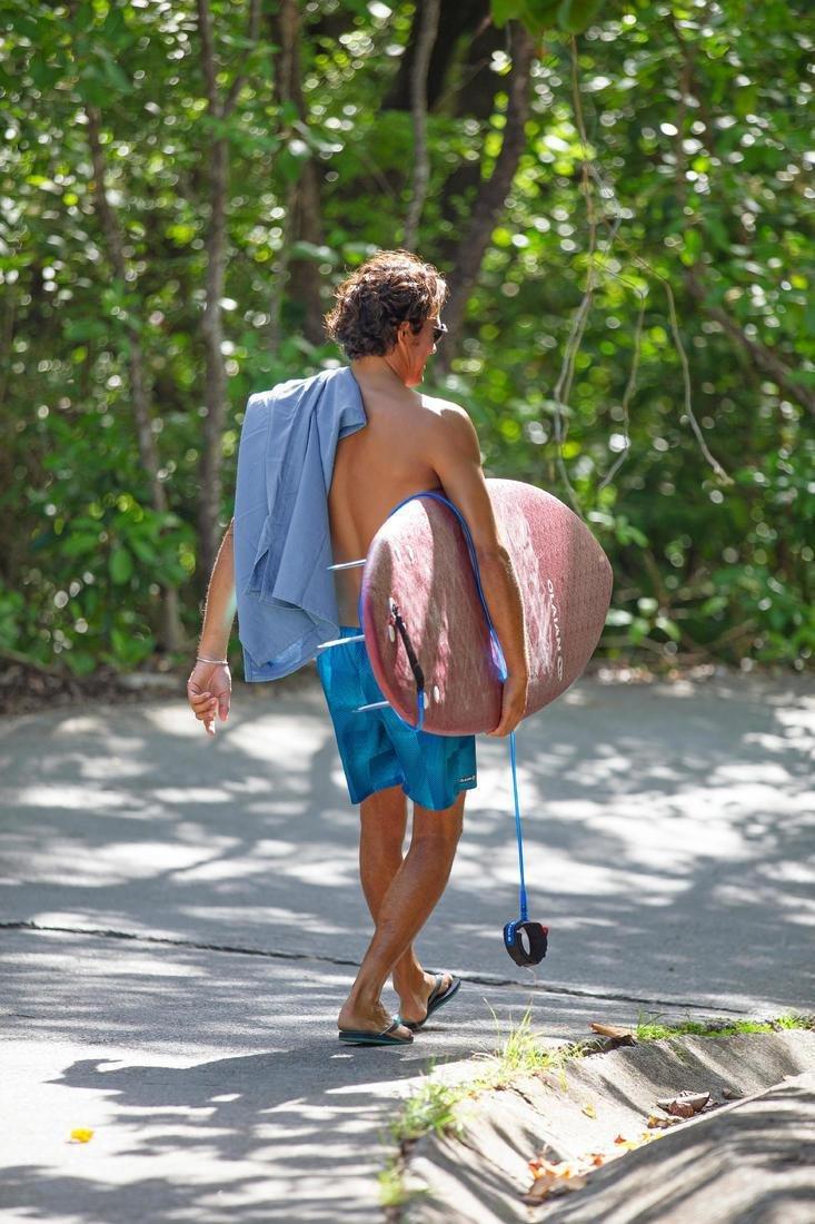 Adult Surf Poncho 100, Blue Grey, No Color, large image number 10