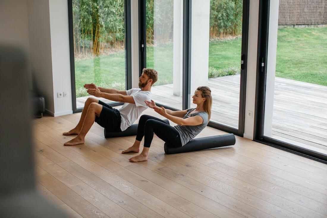 Fitness Foam Roller Length, Black, No Color, large image number 7