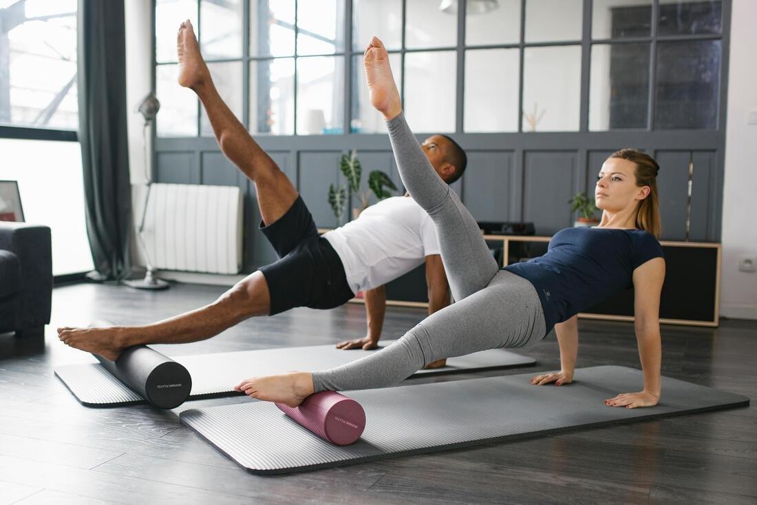 Fitness Foam Roller Length, Black, No Color, large image number 9