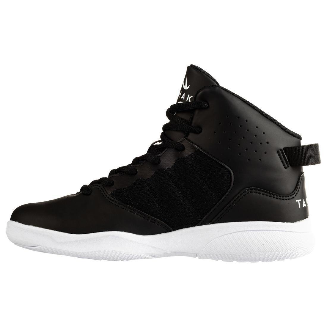 TARMAK - Boys/Girls BeginnerBasketball Shoes Ss100 , Black