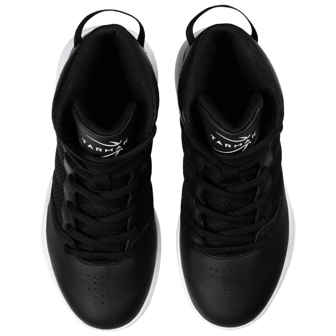 TARMAK - Boys/Girls BeginnerBasketball Shoes Ss100 , Black