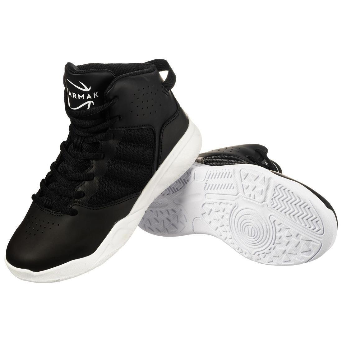 Boys/Girls BeginnerBasketball Shoes Ss100 , Black, , large image number 5