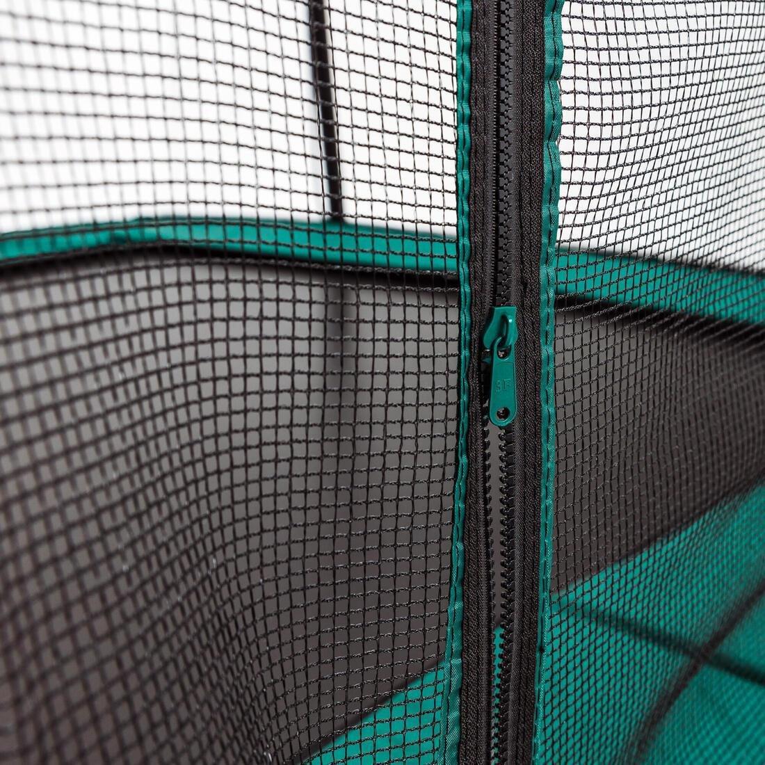 DEFAULT Rectangular Trampoline with Safety Net 520, No Color, large image number 3