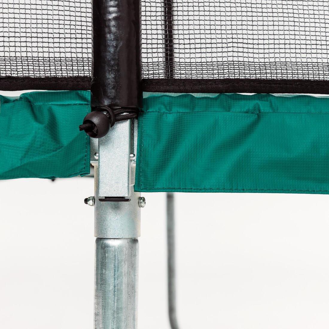 DEFAULT Rectangular Trampoline with Safety Net 520, No Color, large image number 5