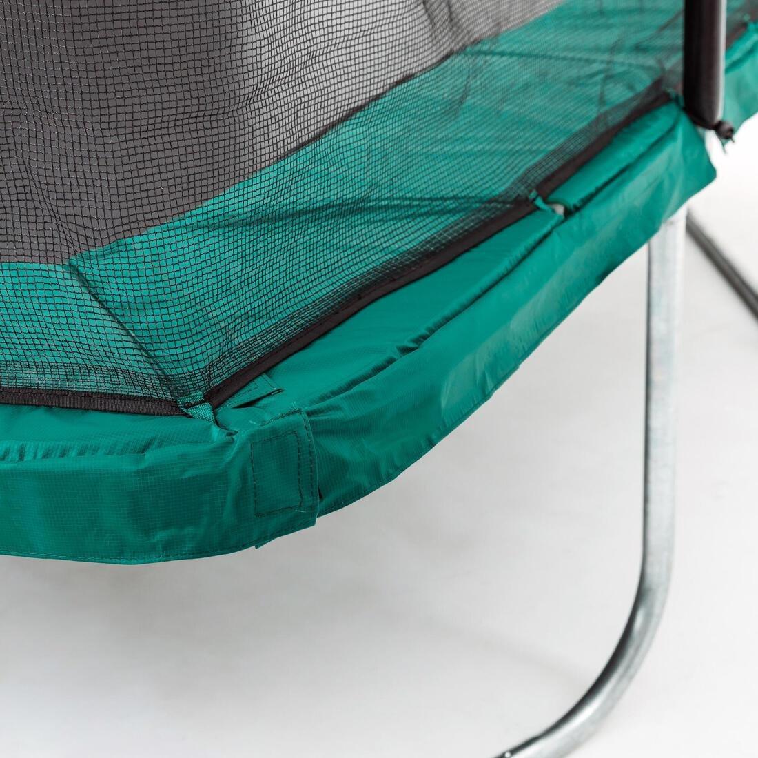DEFAULT Rectangular Trampoline with Safety Net 520, No Color, large image number 7