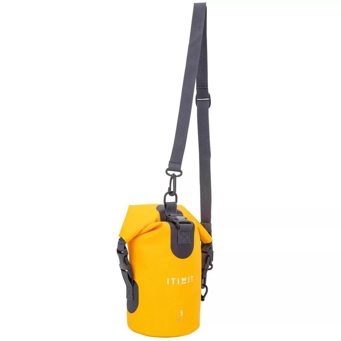 Waterproof Dry Bag, Yellow, No Color, large image number 0
