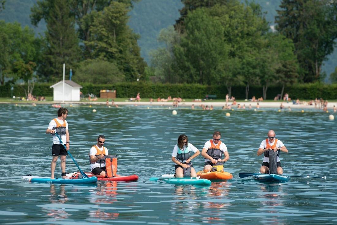 Waterproof Dry Bag 10L, Orange, No Color, medium