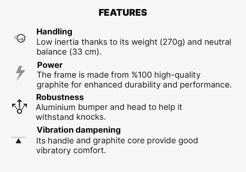 TR160 Graph Adult Tennis Racket, No Color, medium