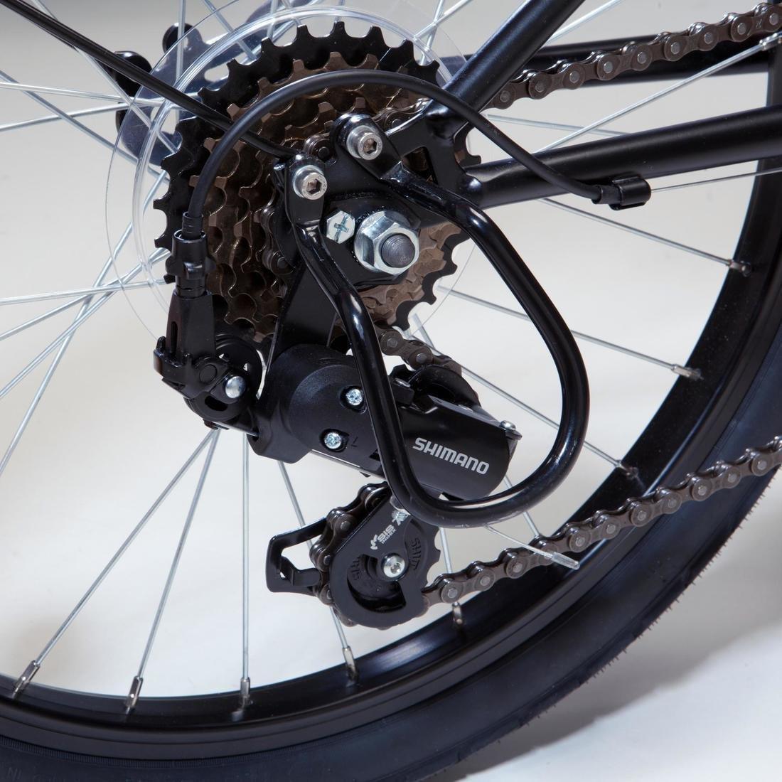 Derailleur Guard 20/24 Bikes, Black, No Color, large image number 1