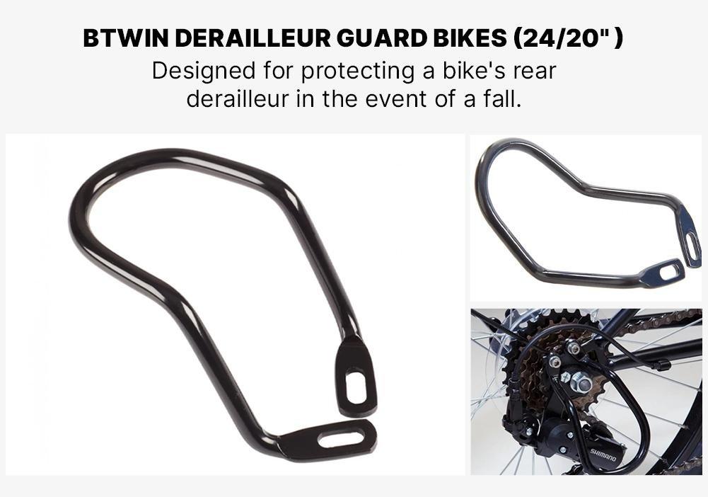 Derailleur Guard 20/24 Bikes, Black, No Color, large image number 4