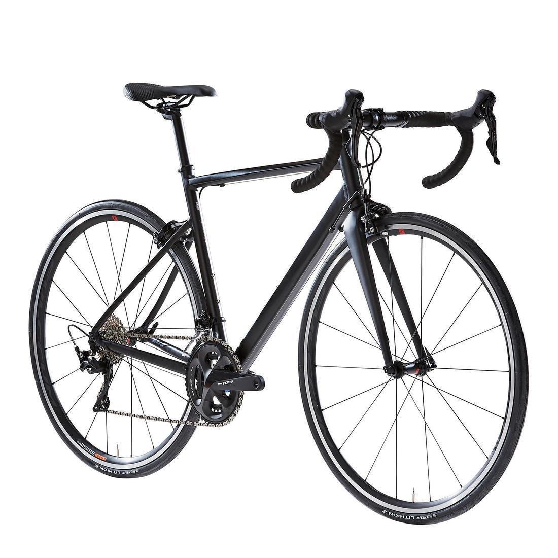 Road Bike Edr Af 105, Black, , large image number 2