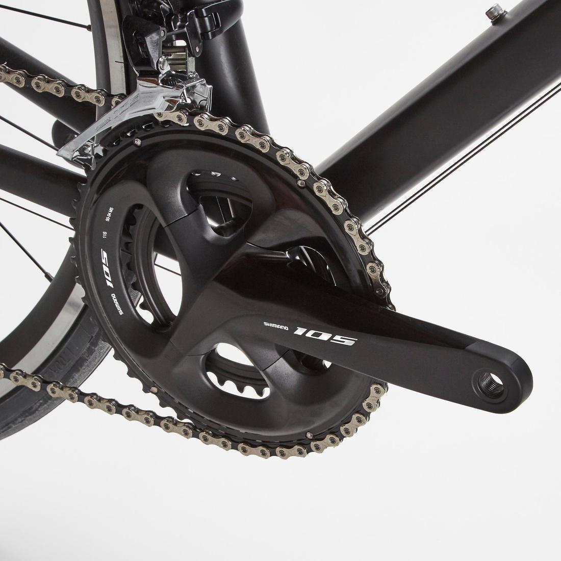 Road Bike Edr Af 105, Black, , large image number 4
