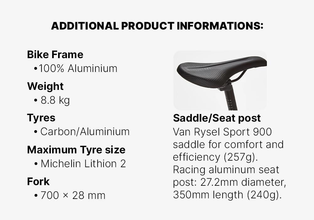 Road Bike Edr Af 105, Black, No Color, medium