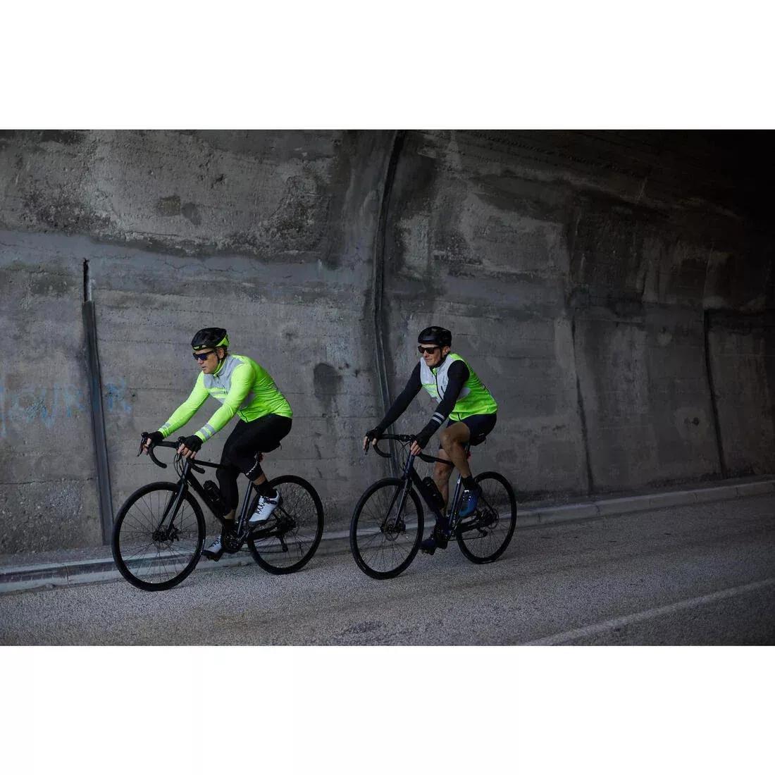 Men Hi-Viz Cycling Jacket, Yellow, No Color, medium