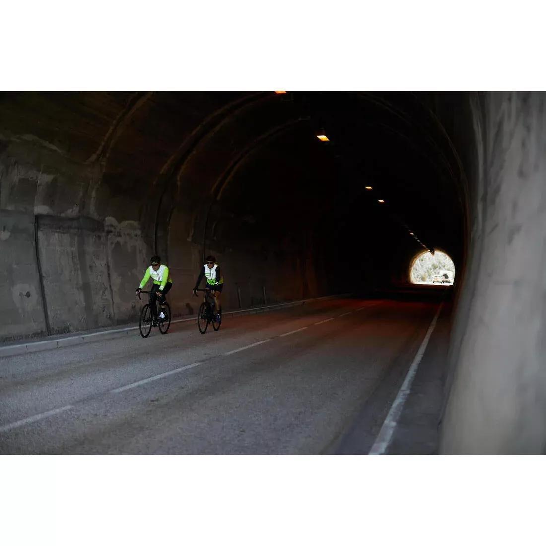 Men Hi-Viz Cycling Jacket, Yellow, No Color, medium