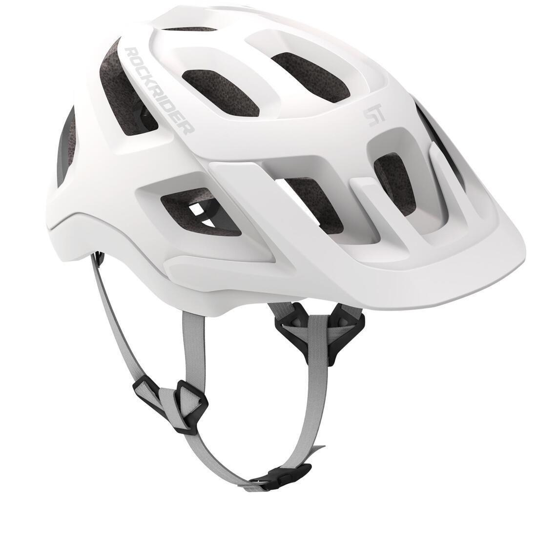 Mountain Bike Helmet St 500, White, No Color, large image number 0