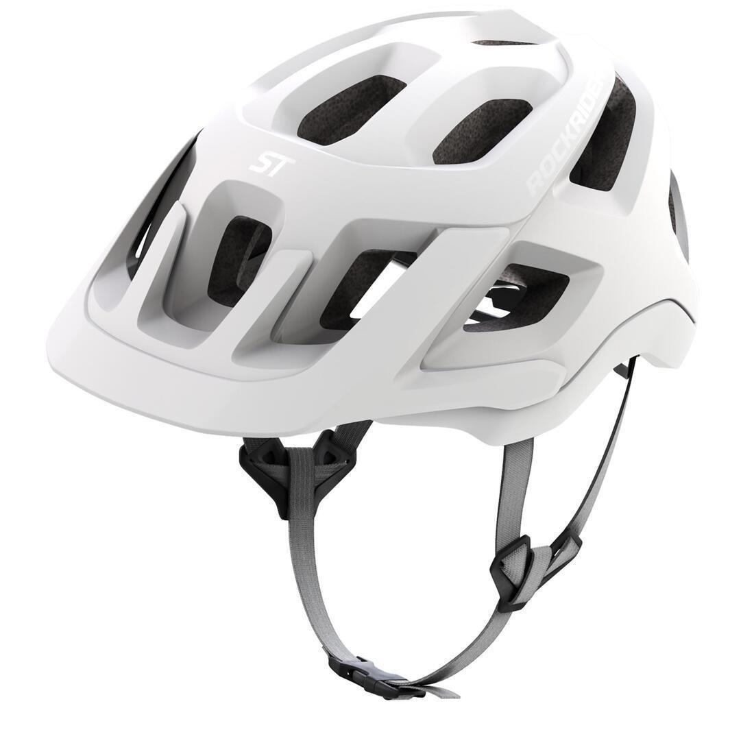 Mountain Bike Helmet St 500, White, No Color, large image number 1