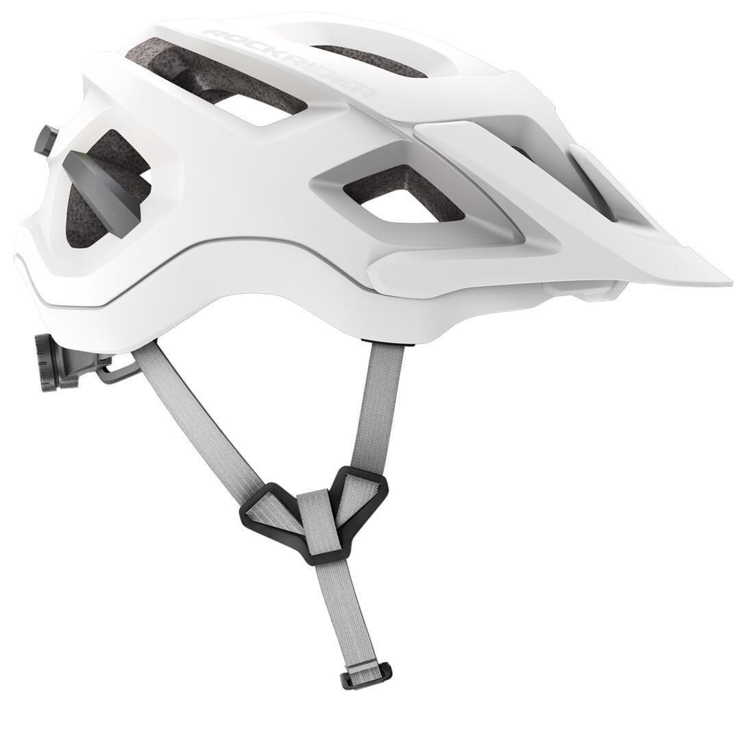 Mountain Bike Helmet St 500, White, No Color, large image number 2