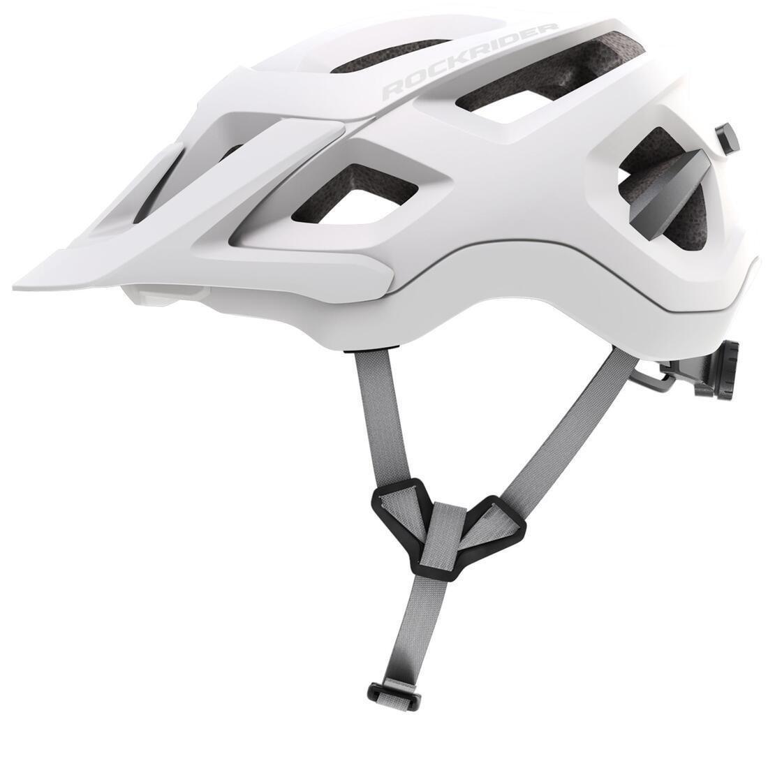Mountain Bike Helmet St 500, White, No Color, large image number 3