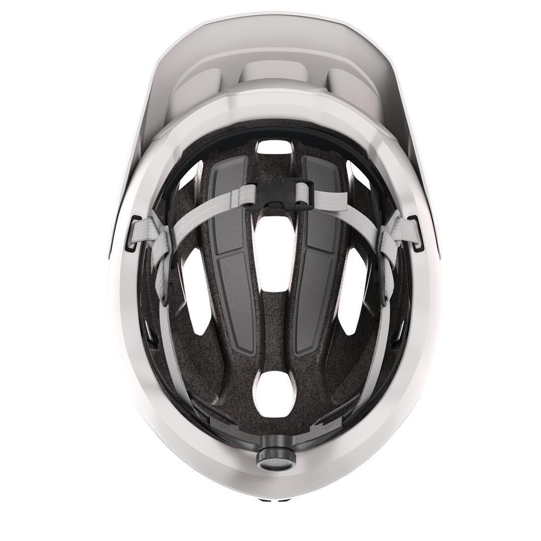 Mountain Bike Helmet St 500, White, No Color, large image number 4
