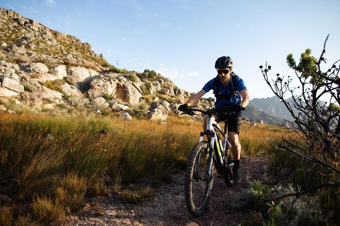 Mountain Biking Helmet, Black, No Color, large image number 6