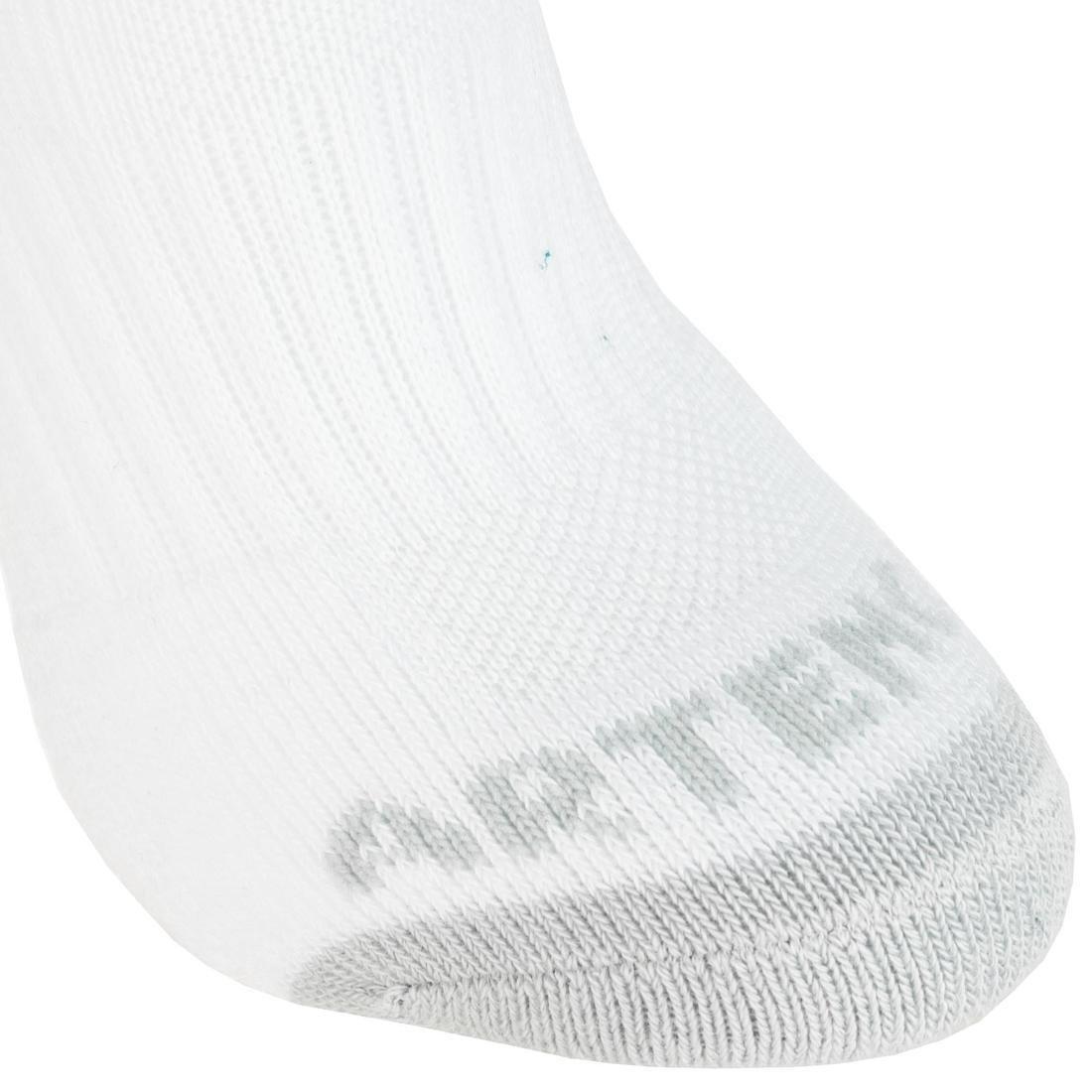 Kids' Low Tennis Socks Tri-Pack RS 160 Navy-White, , large image number 3