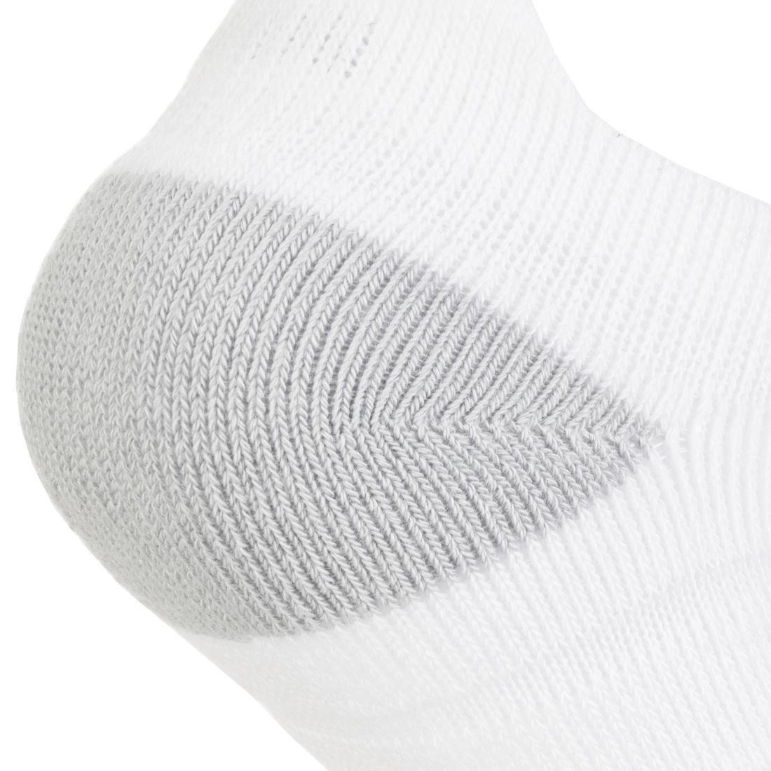 Kids' Low Tennis Socks Tri-Pack RS 160 Navy-White, , large image number 4