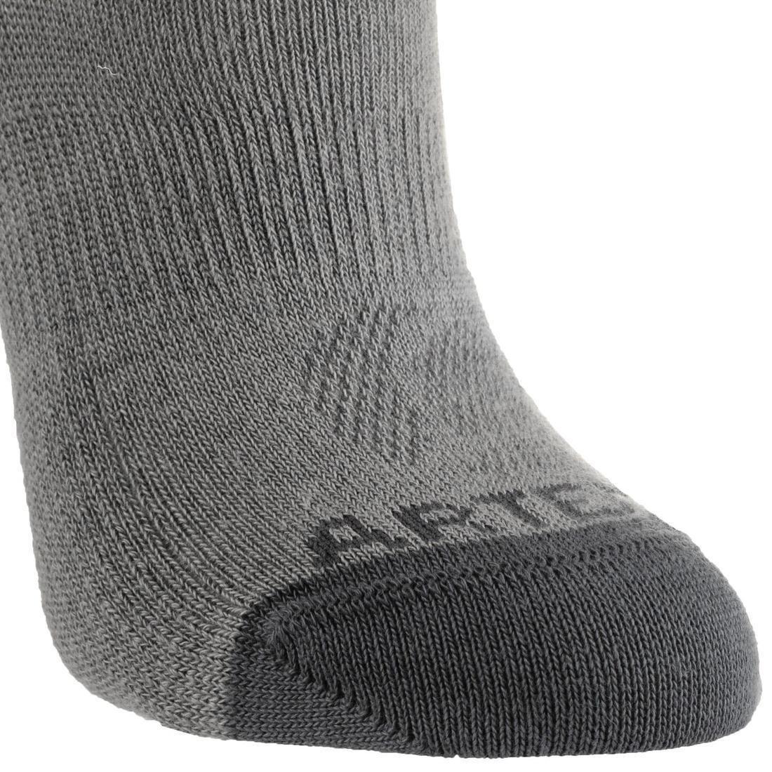 Kids' Low Tennis Socks Tri-Pack RS 160 Navy-White, , large image number 7