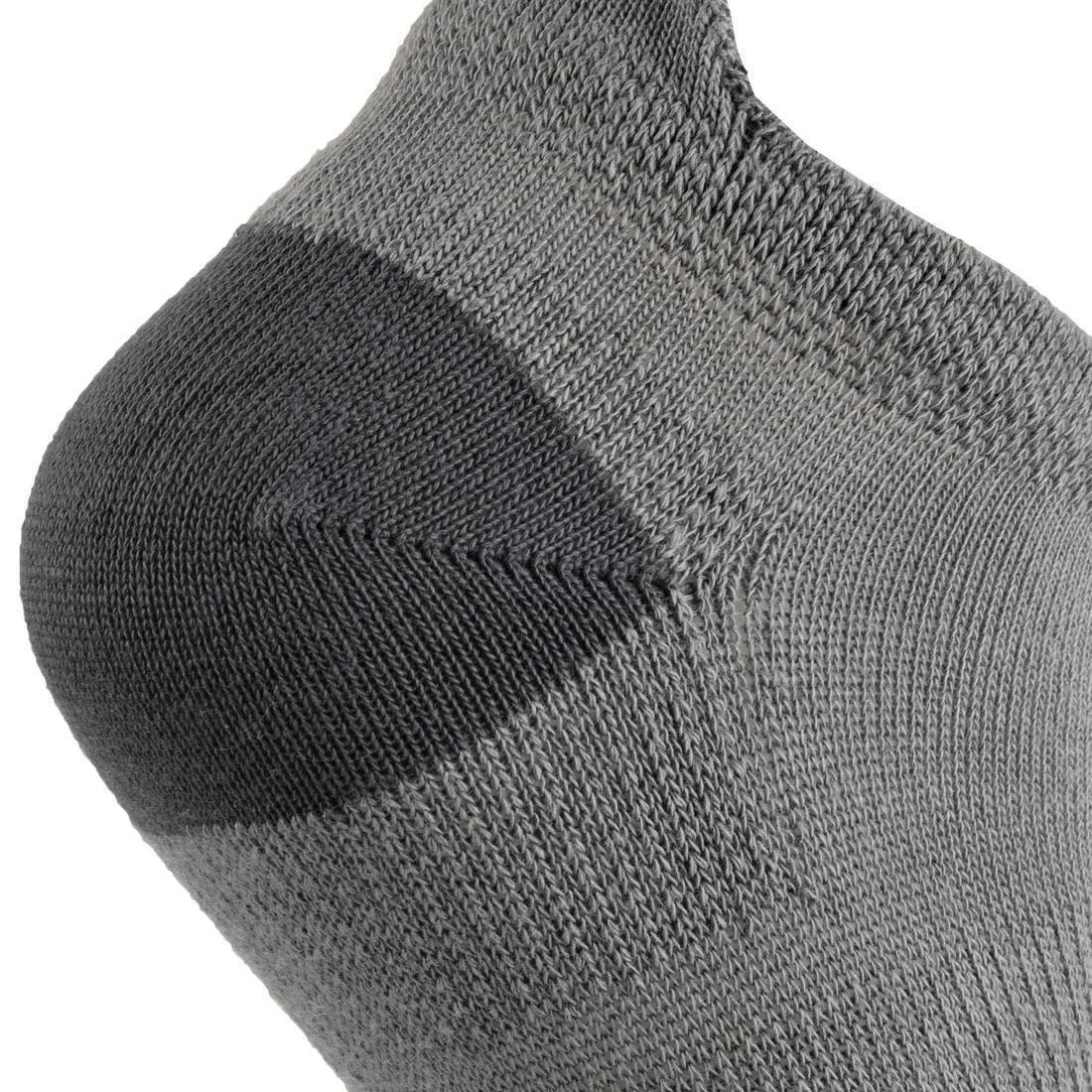 Kids' Low Tennis Socks Tri-Pack RS 160 Navy-White, , large image number 8