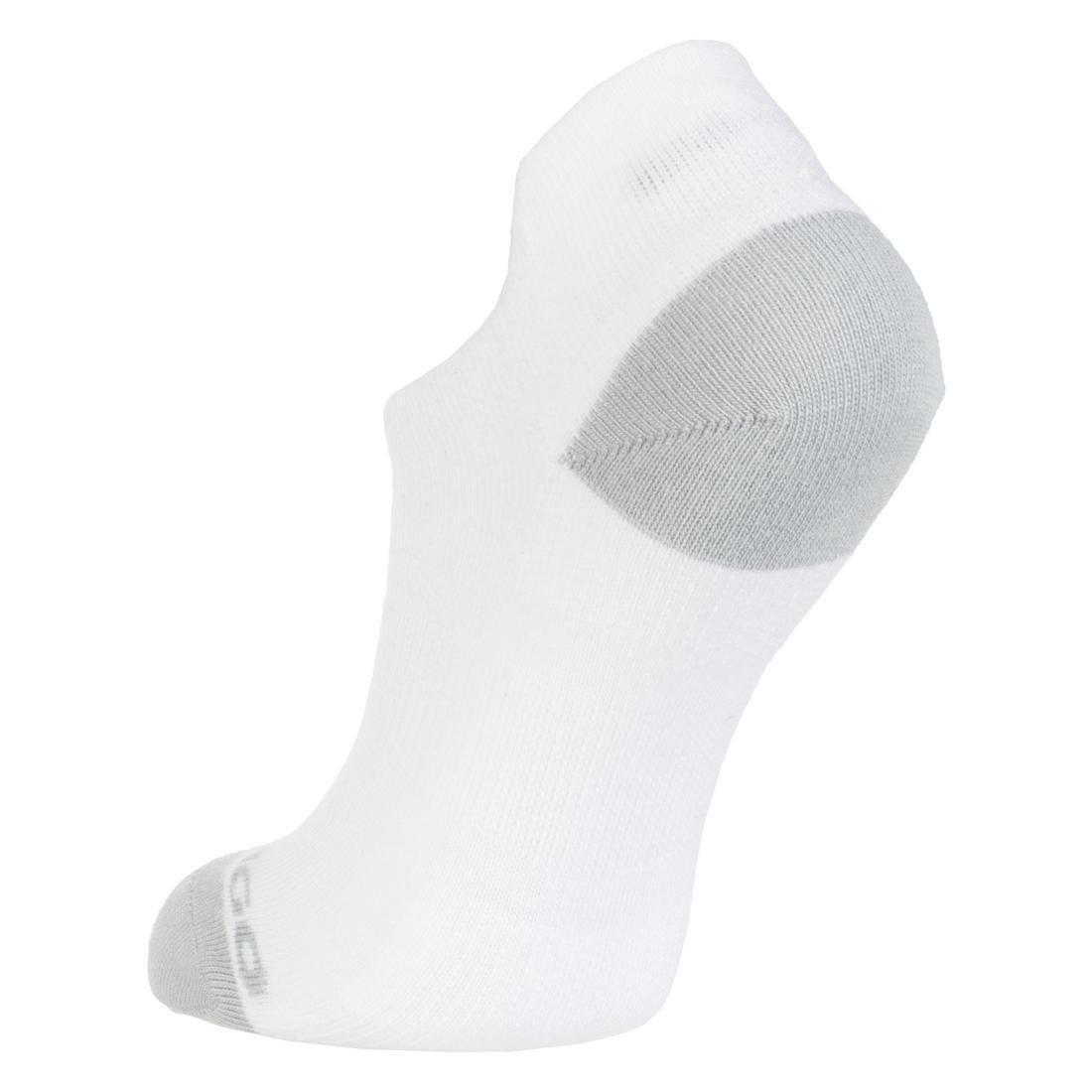 Kids Unisex Low Tennis Socks Tri-Pack - RS 500 , White, No Color, large image number 2
