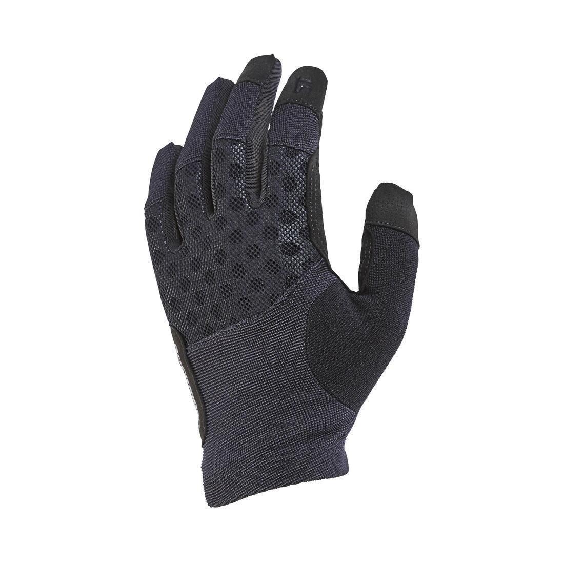 Mountain Biking Gloves ST 500, black, , large image number 0